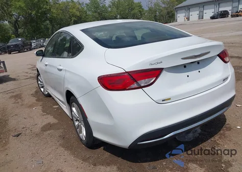 2016 Chrysler 200 Limited z USA, uszkodzony, nr VIN 1C3CCCAB3GN136520